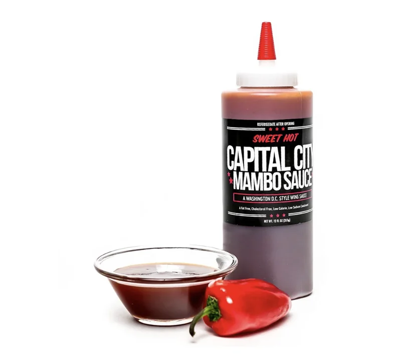 Capital City Mambo Sauce bottle